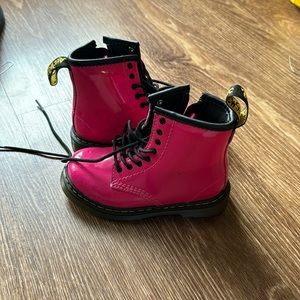 Hot pink dr.martens